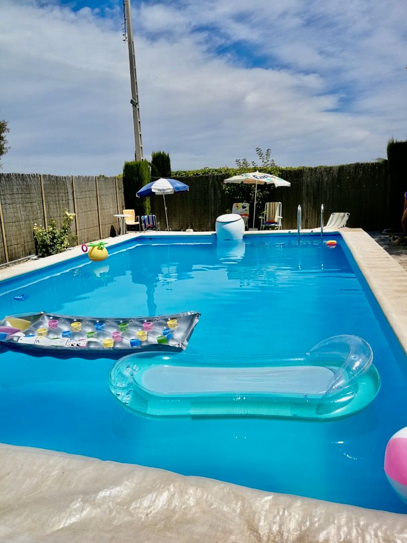 Piscina de Finca rústica en venda en  Albacete Capital amb Jardí privat, Terrassa i Piscina