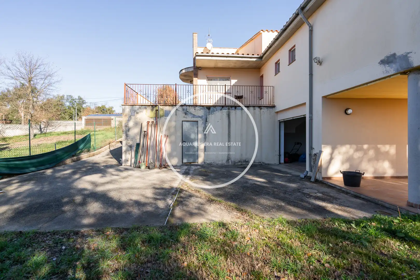 Vista exterior de Casa o chalet en venta en Santa Coloma de Farners con Calefacción, Jardín privado y Piscina