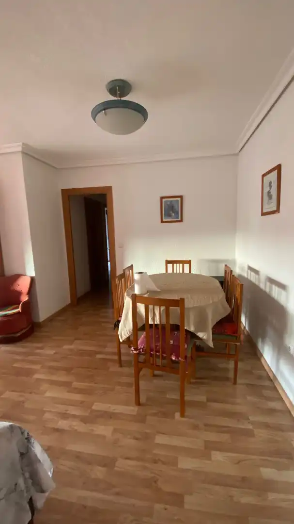 Menjador de Pis en venda en Albacete amb Calefacció, Parquet i Terrassa