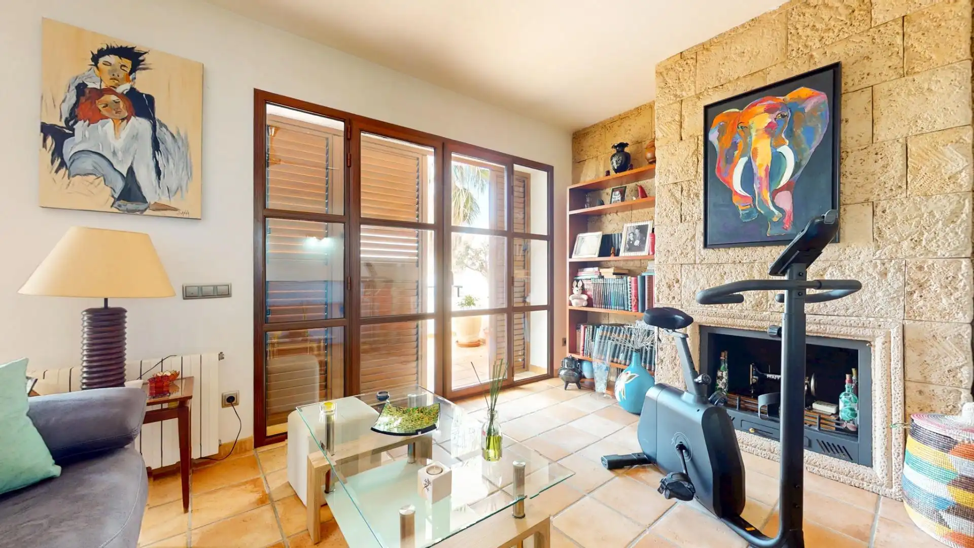 Sala de estar de Casa o chalet en venta en Mojácar con Calefacción, Jardín privado y Terraza