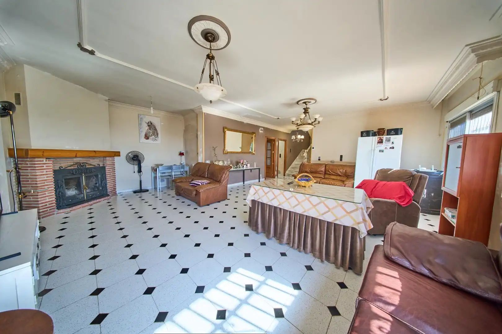 Sala de estar de Casa o chalet en venta en Nívar con Jardín privado, Terraza y Trastero