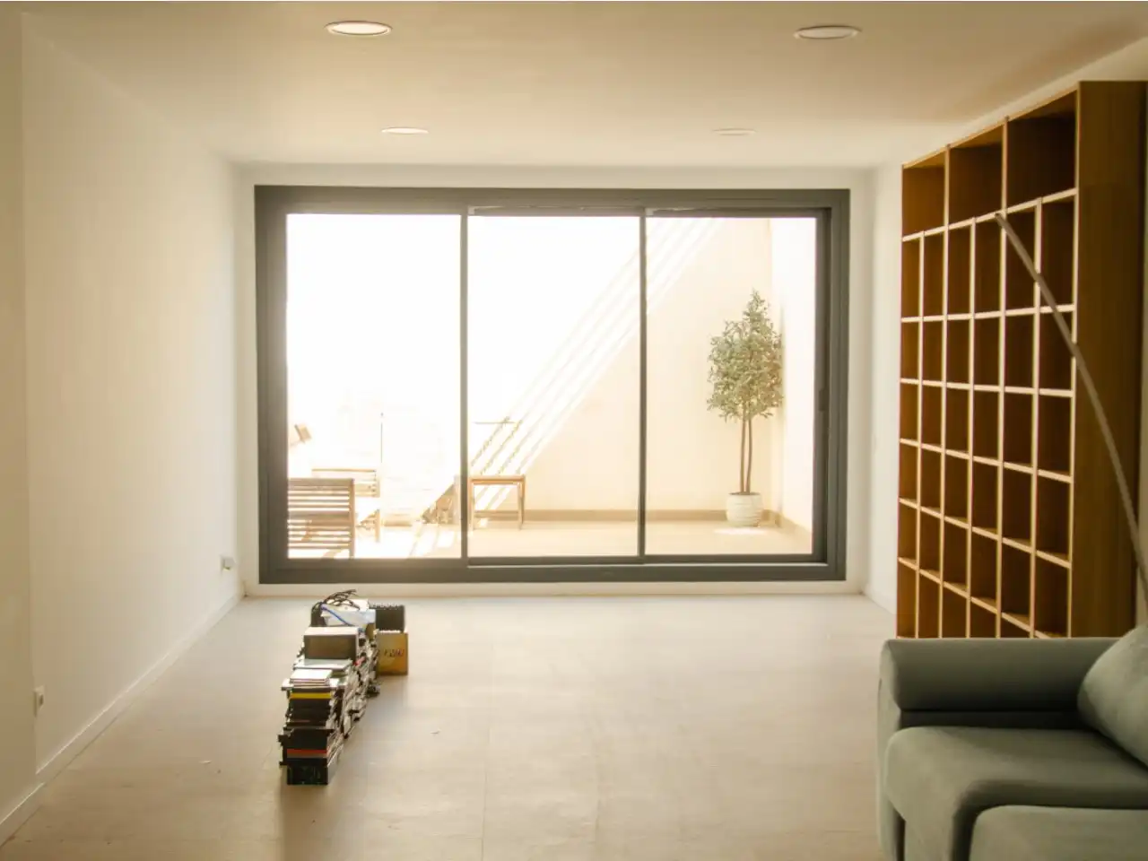 Sala d'estar de Casa o xalet en venda en Bétera amb Aire condicionat, Jardí privat i Terrassa