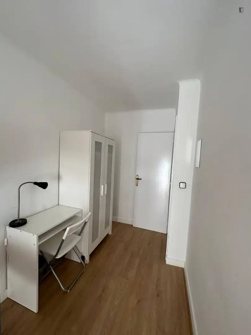 Schlafzimmer von Wohnungen zur untervermieten in Badalona mit Heizung, Möbliert und Internet