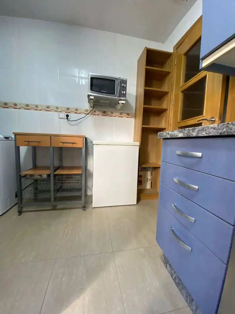 Cocina de Piso de alquiler en Murcia con Aire acondicionado y Amueblado