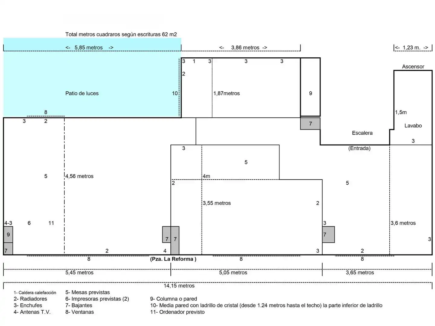 Büro mit Aufzug zum Verkauf in Reforma 2, imagen 23