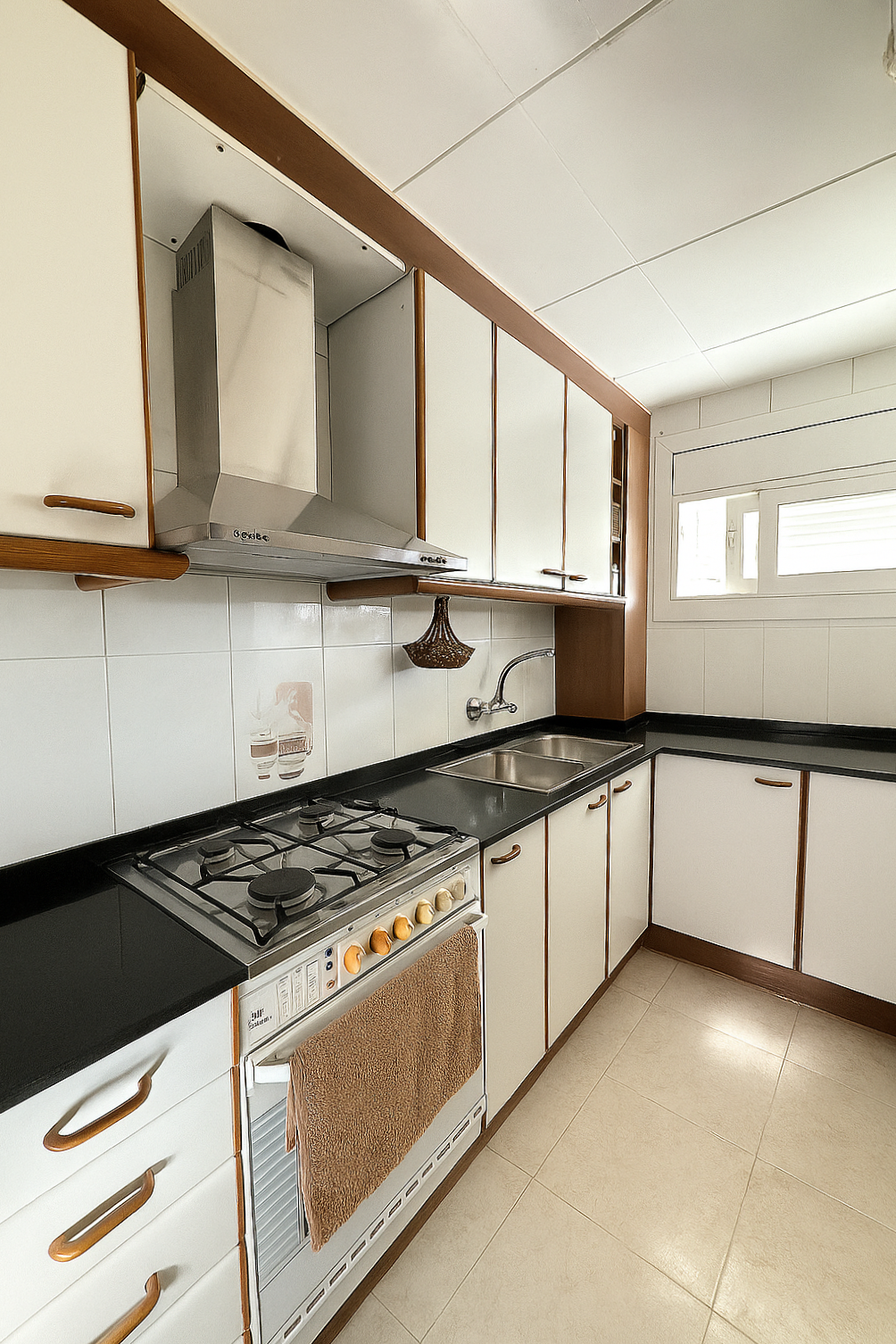Kitchen of Flat for sale in Rubí  with Furnished