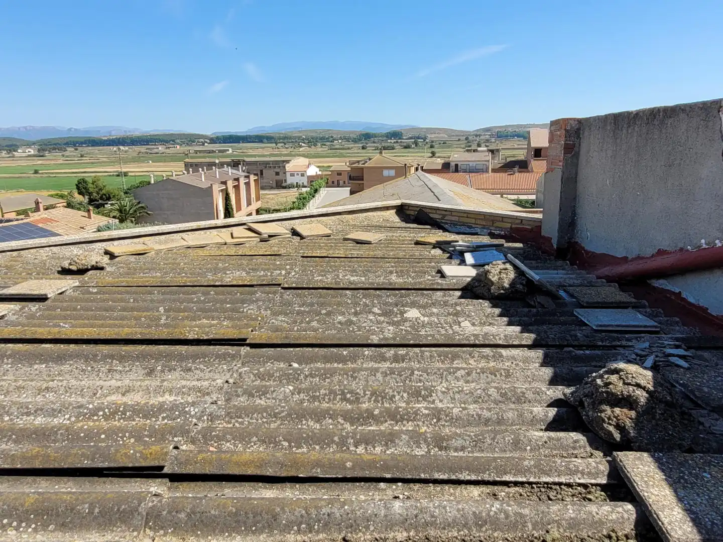 Vista exterior de Casa adosada en venta en Bellcaire d'Urgell