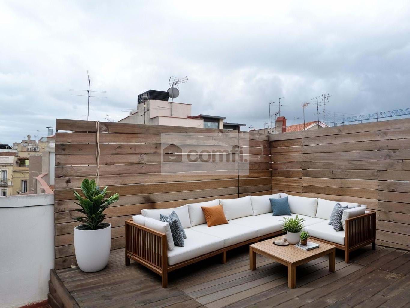 Terrace of Attic for sale in  Barcelona Capital  with Air Conditioner, Terrace and Balcony