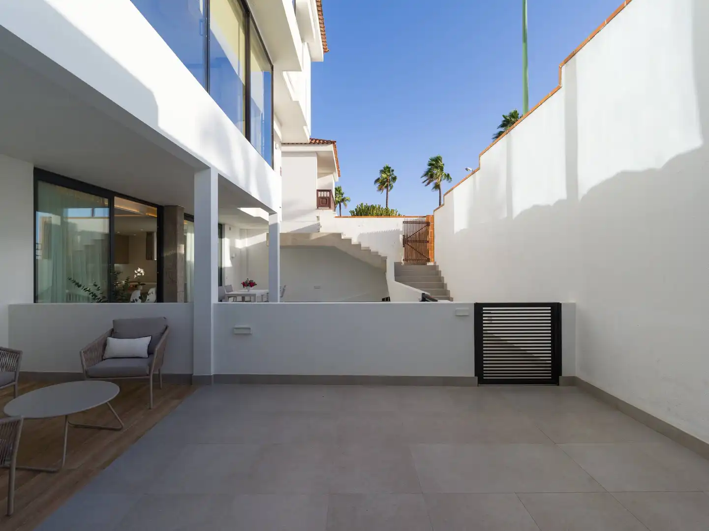 Terraza de Piso de alquiler en Las Palmas de Gran Canaria con Jardín privado y Terraza