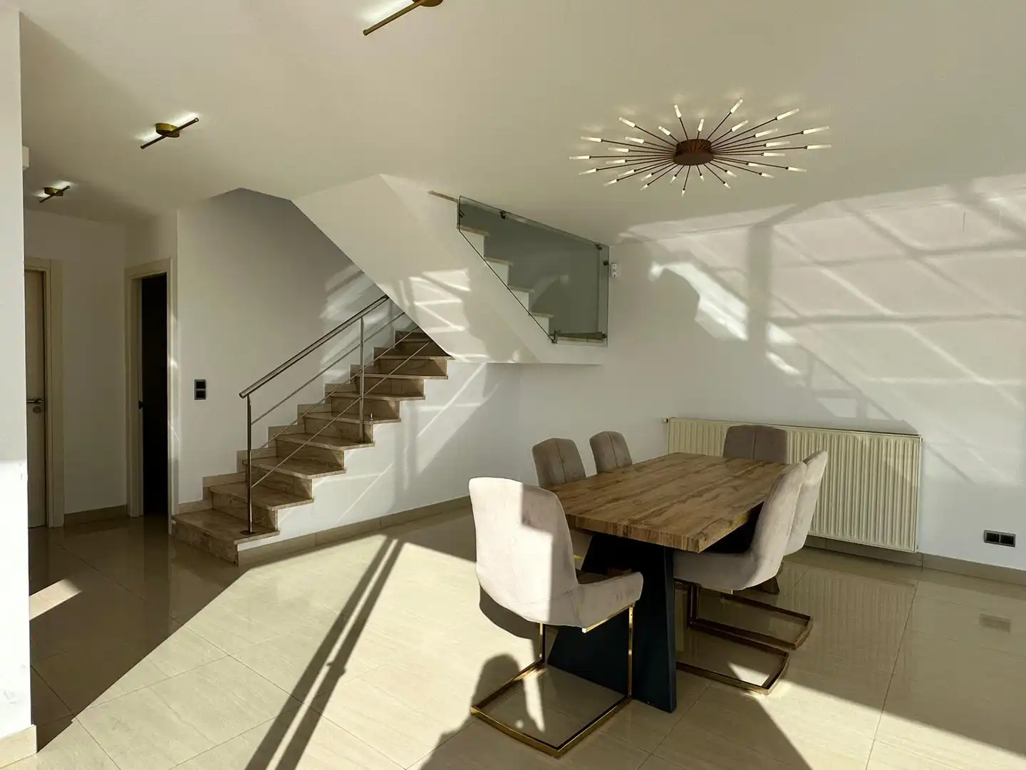 Dining room of Houses for rent in Calonge i Sant Antoni  with Air Conditioner, Heating and Private garden