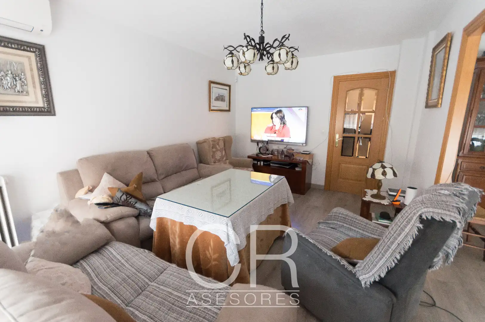 Sala de estar de Piso de alquiler en Granada con Aire acondicionado, Calefacción y Balcón