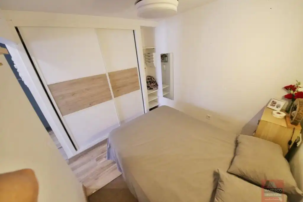 Schlafzimmer von Wohnungen zum Verkauf in Mijas mit Klimaanlage, Terrasse und Gemeinschaftspool