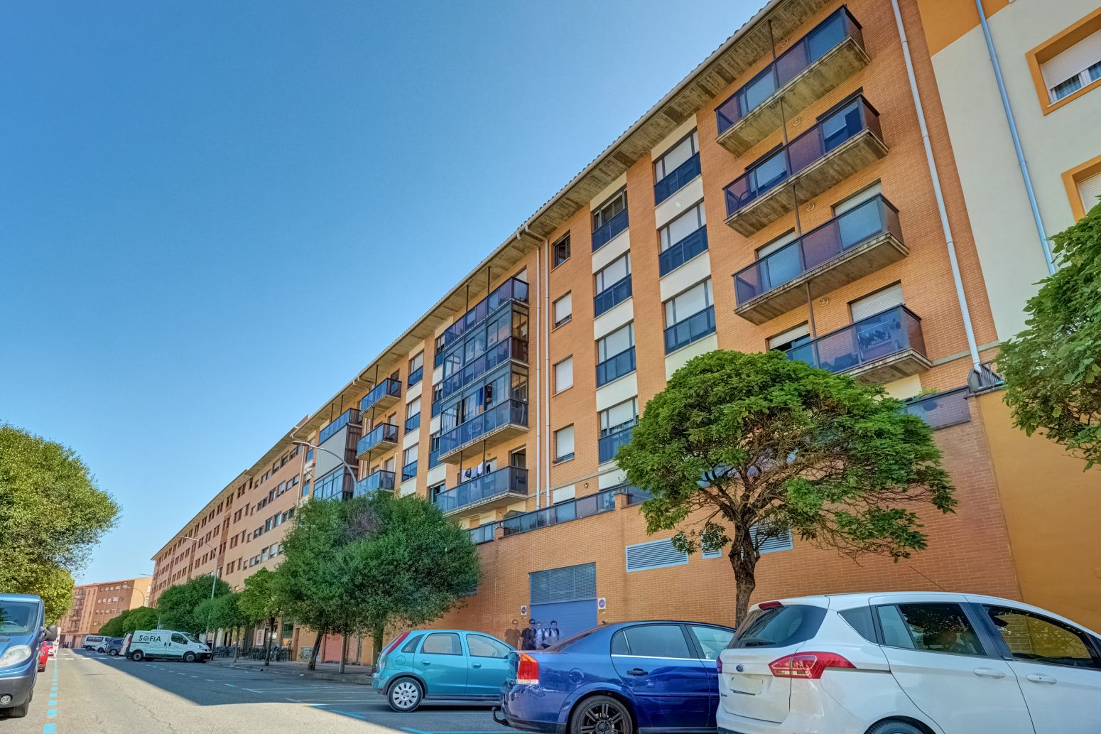 Exterior view of Flat for sale in  Pamplona / Iruña  with Heating, Parquet flooring and Storage room