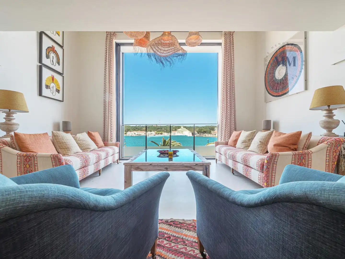 Sala d'estar de Casa o xalet en venda en Maó - Mahón amb Aire condicionat, Calefacció i Terrassa