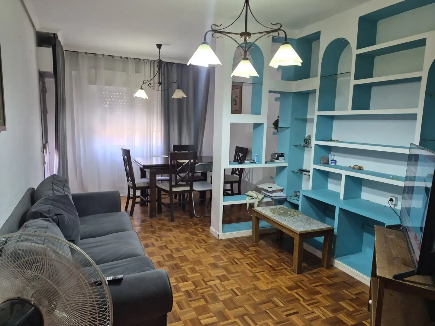 Living room of Flat for sale in Mondéjar  with Furnished