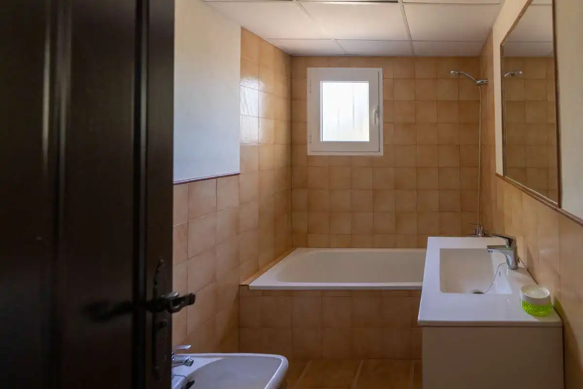 Baño de Casa adosada en venta en Fuente Álamo de Murcia con Amueblado