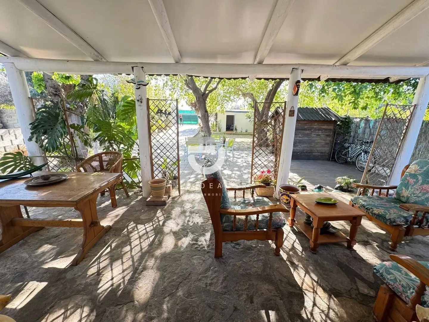 Terraza de Casa o chalet en venta en Daimús con Jardín privado, Terraza y Piscina