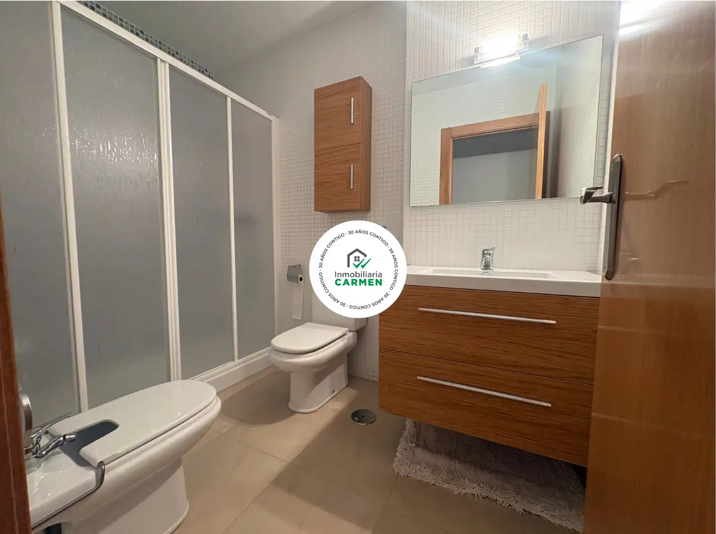 Baño de Casa adosada en venta en Murcia con Aire acondicionado, Calefacción y Terraza