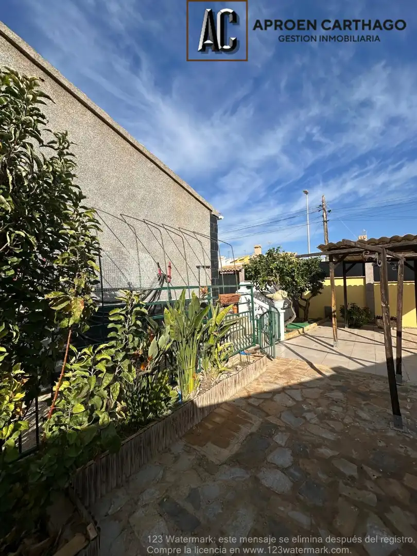Vista exterior de Casa o chalet en venta en Cartagena con Aire acondicionado, Calefacción y Jardín privado