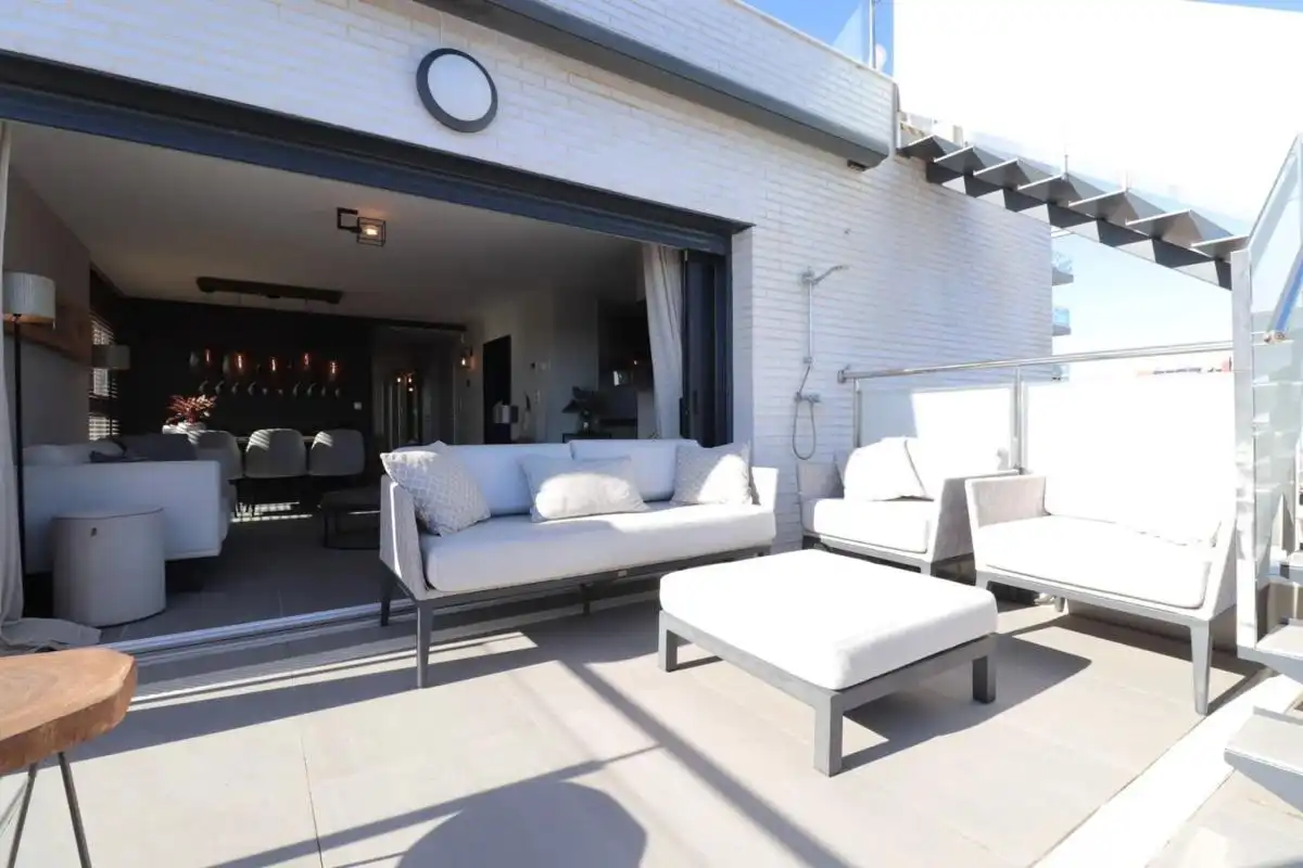 Terrace of Duplexes for sale in Guardamar del Segura  with Air Conditioner