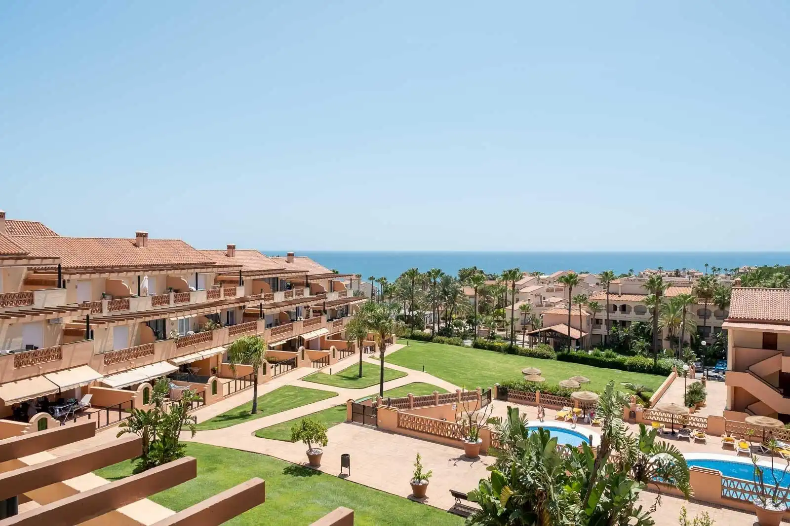 Jardí de Àtic de lloguer en Mijas amb Aire condicionat, Calefacció i Terrassa