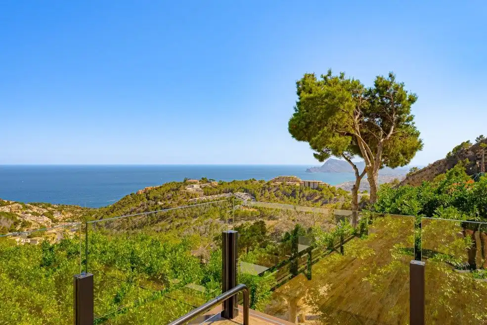 Vista exterior de Casa o chalet en venta en Altea con Aire acondicionado, Calefacción y Jardín privado