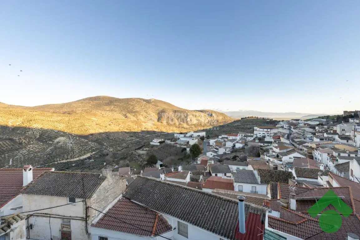 Vista exterior de Casa adosada en venta en Colomera con Terraza