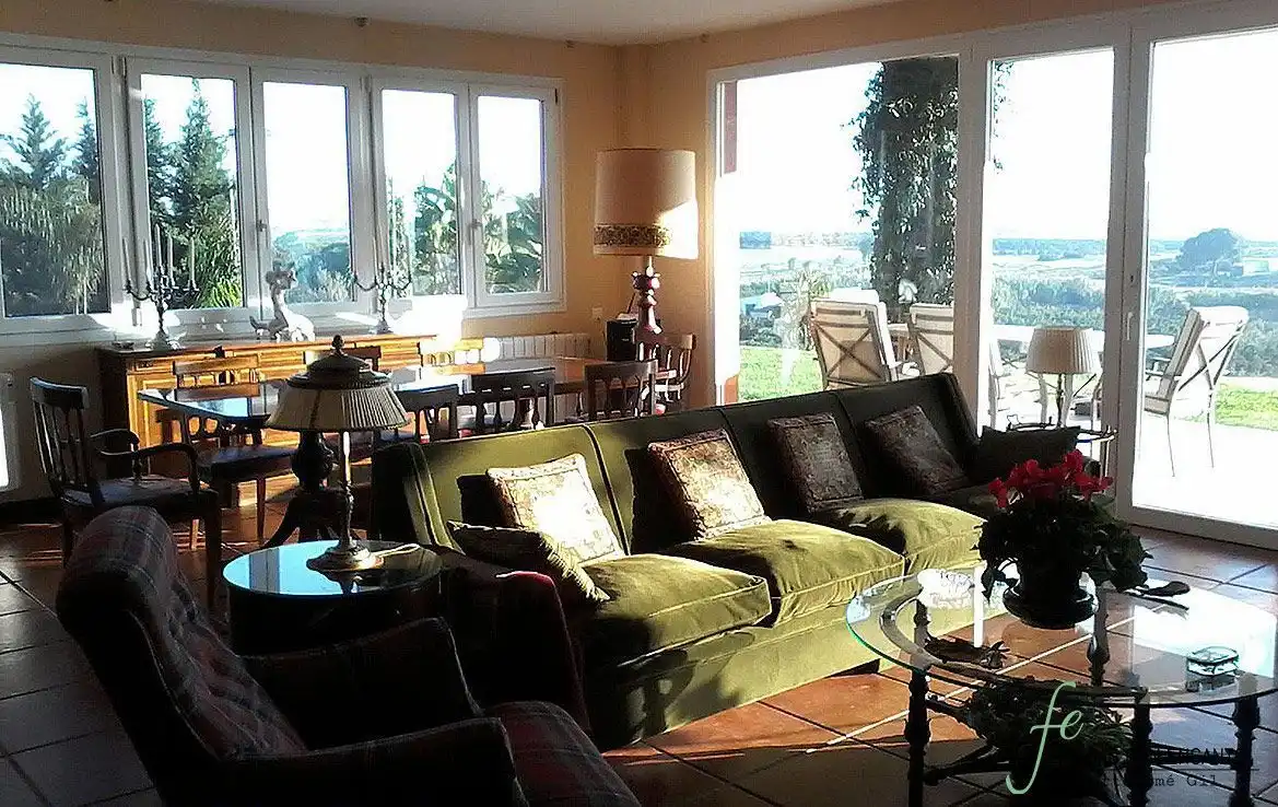 Living room of Country homes for sale in Cartaya  with Air Conditioner, Private garden and Terrace