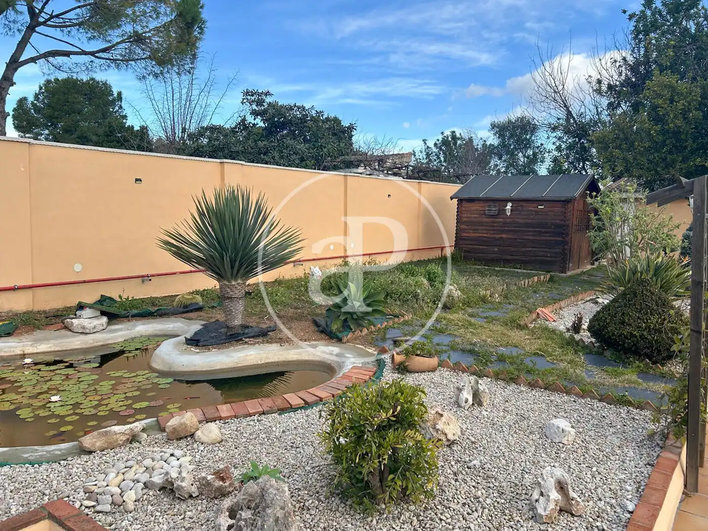 Jardín de Casa o chalet en venta en Montserrat con Aire acondicionado, Calefacción y Jardín privado