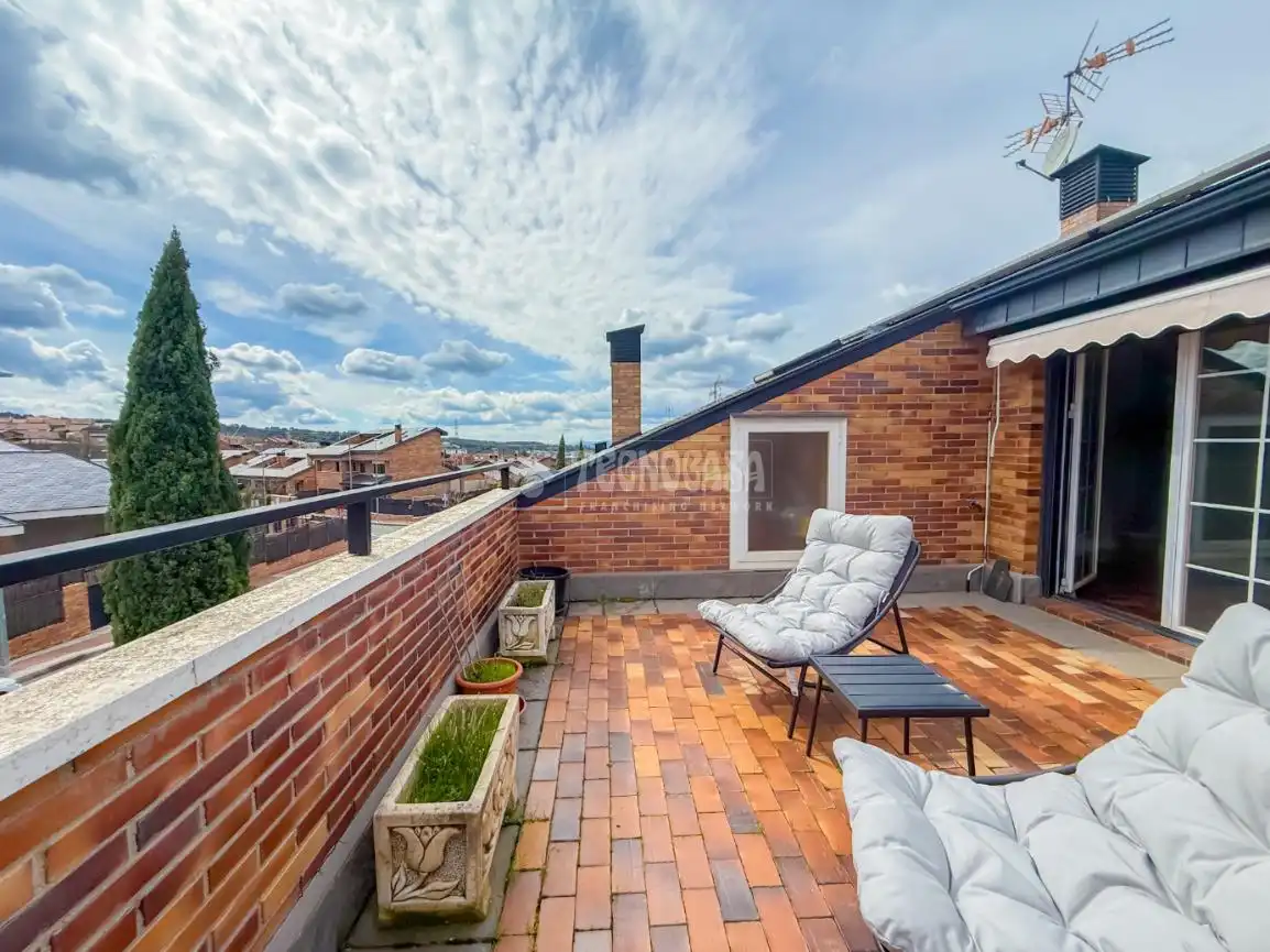 Terrace of Detached homes for sale in Collado Villalba  with Air Conditioner, Heating and Terrace