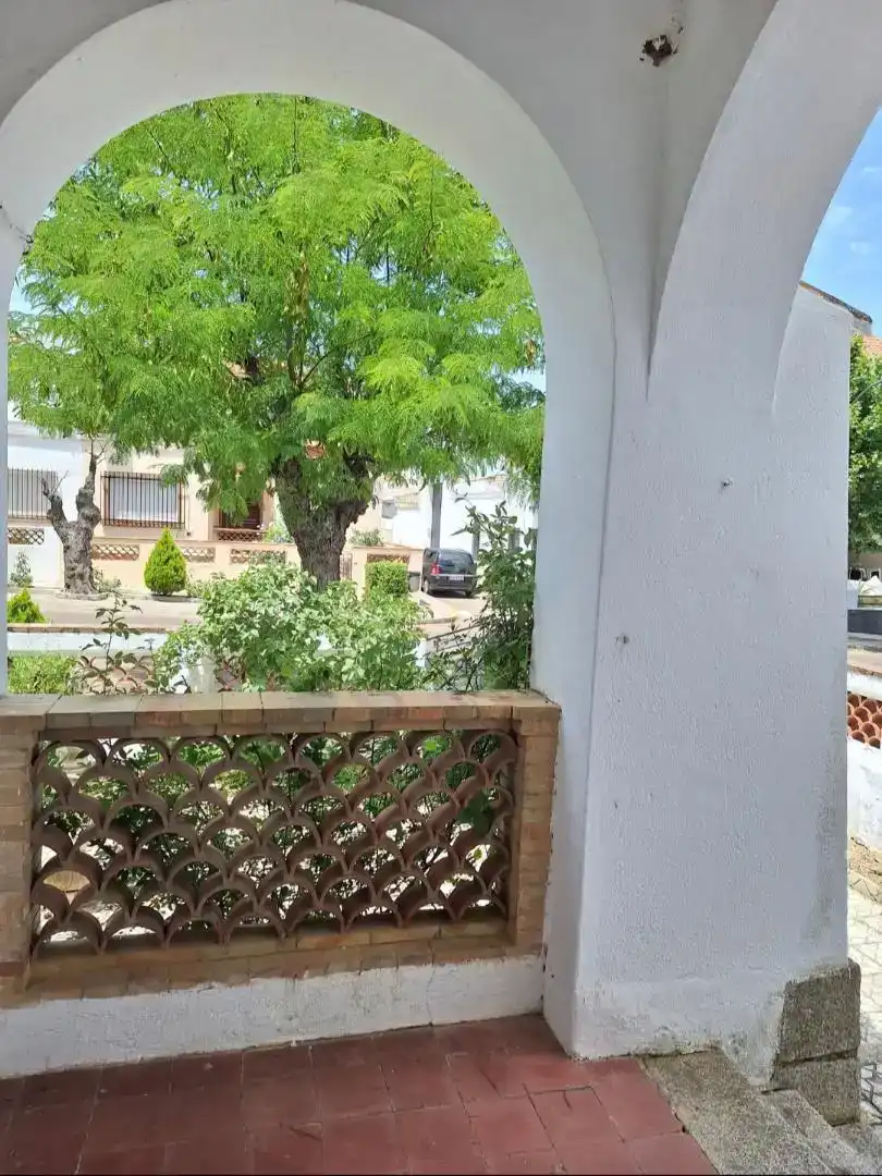 Terraza de Casa o chalet en venta en Castuera con Jardín privado, Amueblado y Balcón