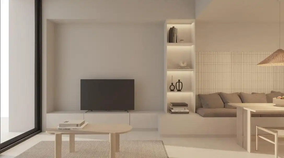 Living room of Buildings for sale in Santa Coloma de Gramenet