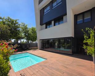 Swimming pool of Duplex for sale in  Lleida Capital  with Air Conditioner, Heating and Private garden
