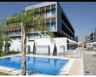 Swimming pool of Duplex to rent in  Valencia Capital  with Air Conditioner, Terrace and Storage room