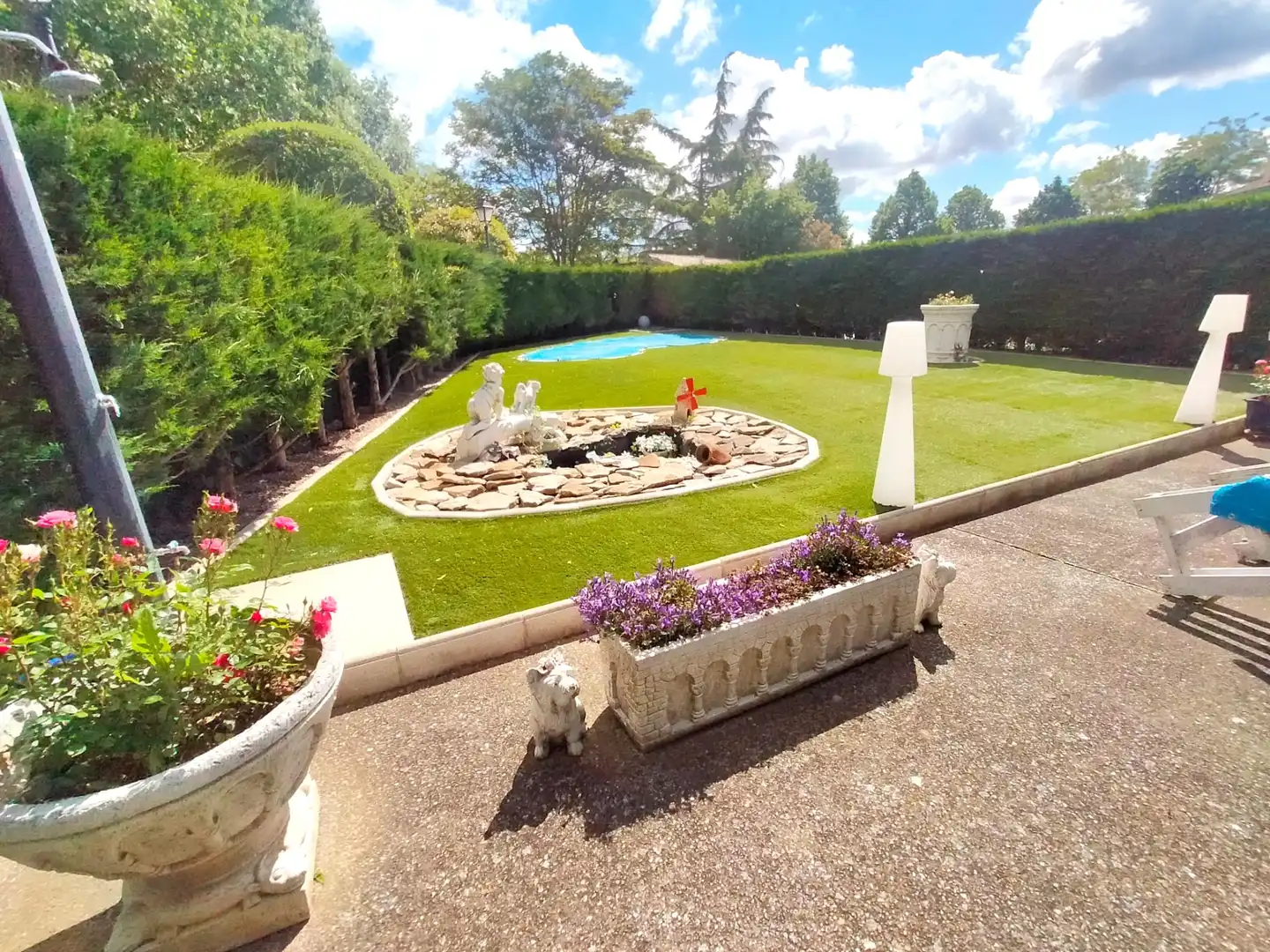 Jardín de Casa o chalet en venta en Ollauri con Calefacción, Jardín privado y Terraza