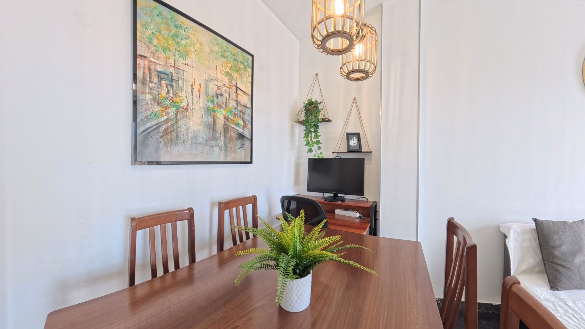 Dining room of Flat for sale in Cunit  with Air Conditioner, Terrace and Balcony