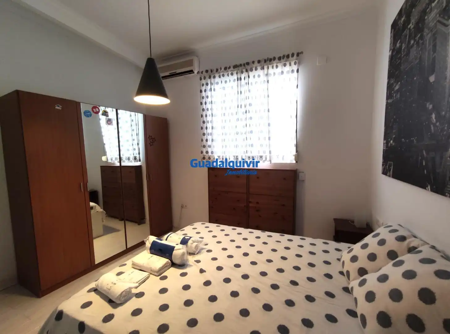 Bedroom of Apartments for rent in Sevilla  with Air Conditioner, Heating and Storage room