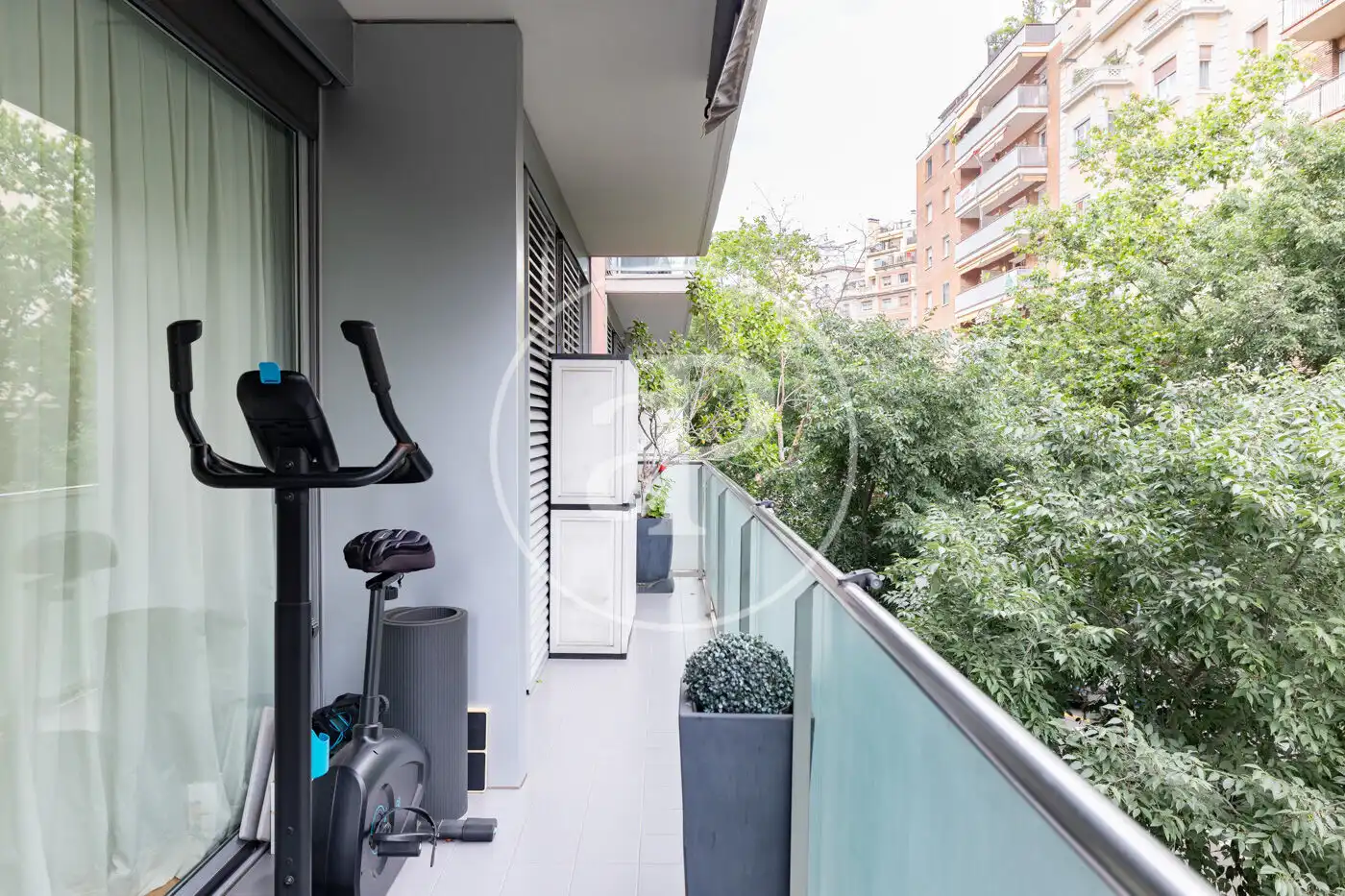 Balcony of Flat for sale in Barcelona  with Air Conditioner, Heating and Terrace