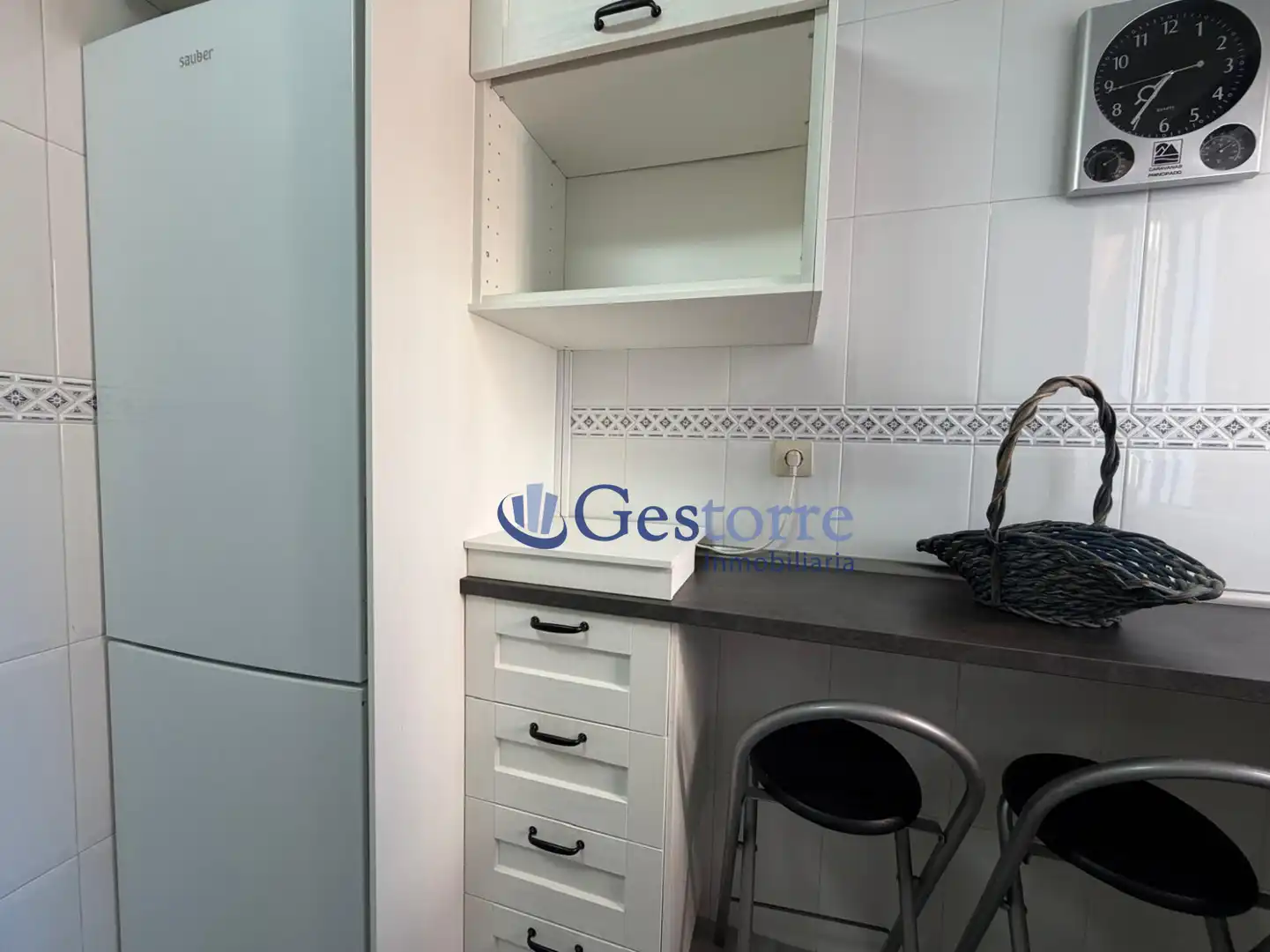 Kitchen of Flat for sale in Castrillón  with Heating, Terrace and Storage room