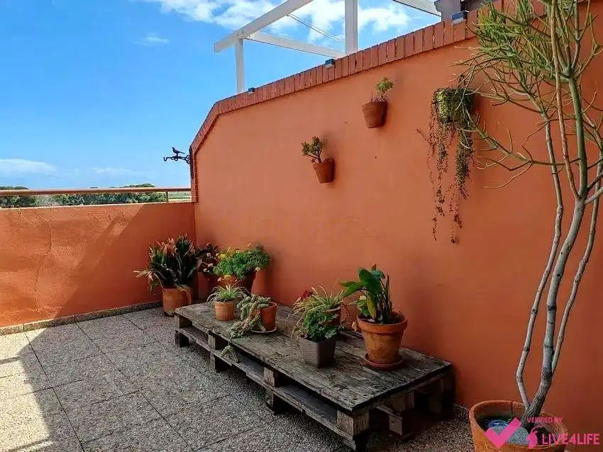 Terrasse von Wohnung zur Miete in Valencia mit Klimaanlage, Terrasse und Möbliert