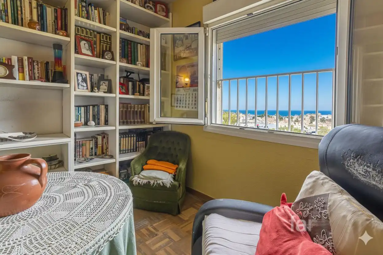 Bedroom of Flat for sale in Málaga  with Parquet flooring, Terrace and Storage room