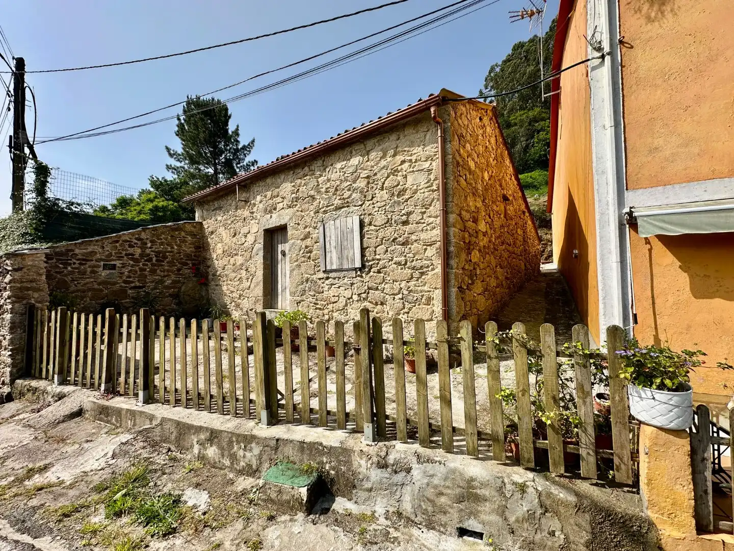 Exterior view of Country homes for sale in Ferrol  with Heating, Terrace and Storage room