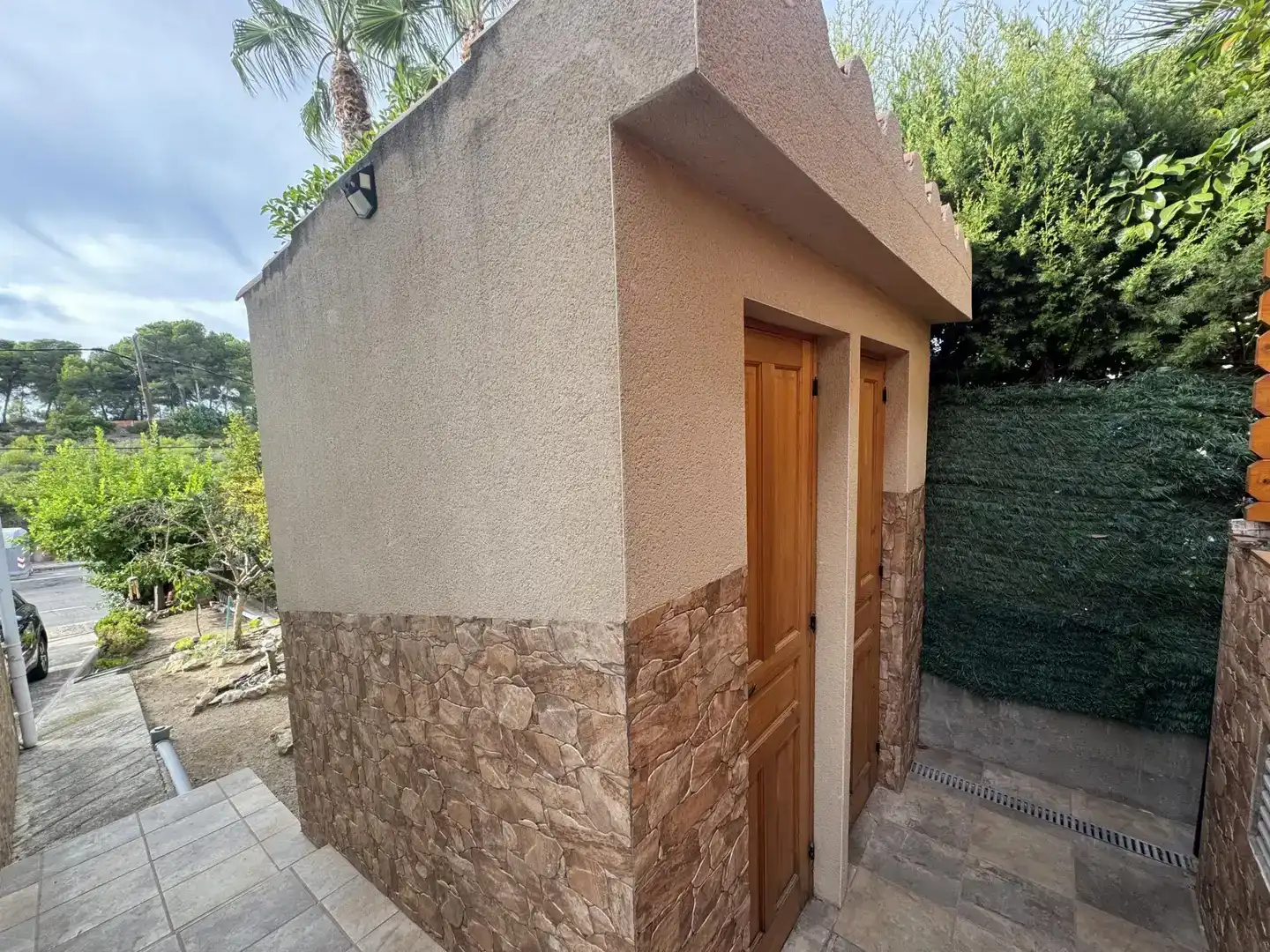 Vista exterior de Casa o xalet en venda en Salou amb Aire condicionat i Piscina