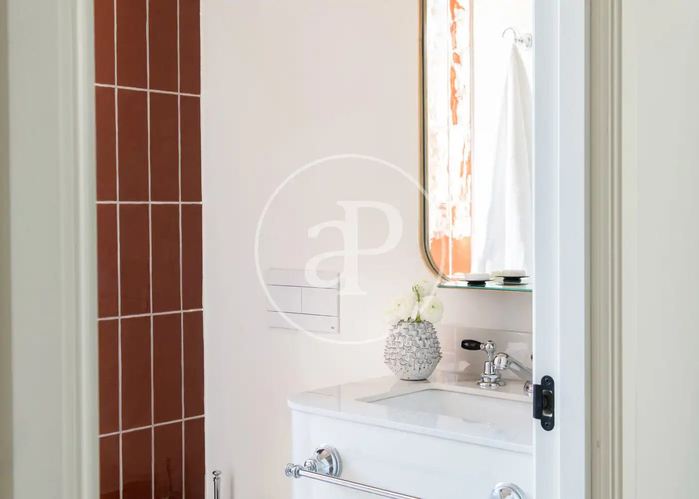 Bathroom of Houses for rent in Barcelona  with Air Conditioner, Heating and Terrace
