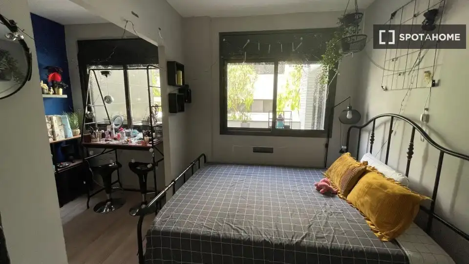Bedroom of Flat for rent in Sitges  with Air Conditioner, Heating and Furnished