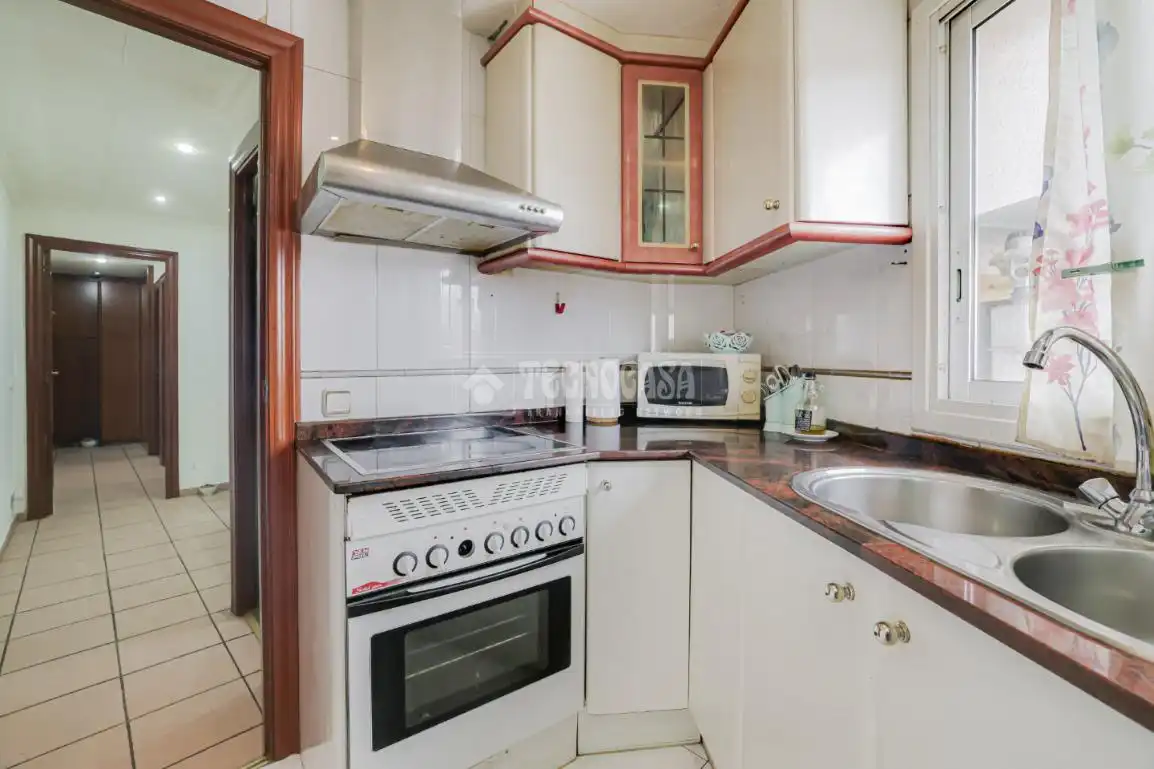 Kitchen of Flat for sale in Ripollet  with Air Conditioner and Balcony