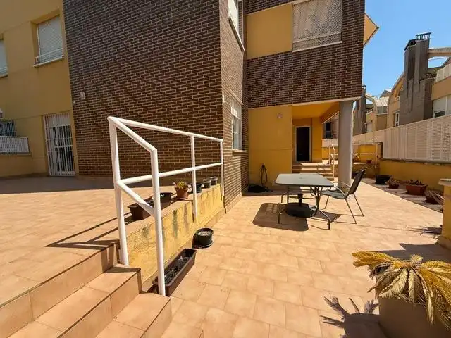 Terrace of Flat for sale in Murcia  with Air Conditioner, Heating and Private garden