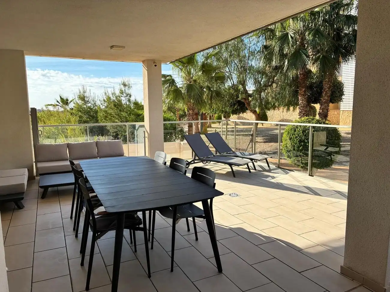 Terrassa de Apartament en venda en Orihuela amb Aire condicionat, Jardí privat i Terrassa