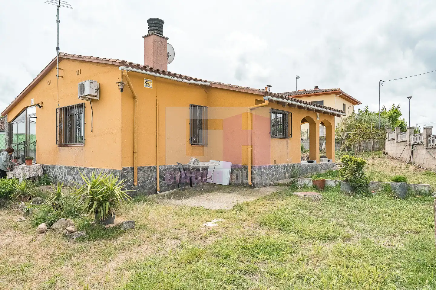 Exterior view of Houses for sale in Caldes de Malavella  with Air Conditioner, Heating and Private garden