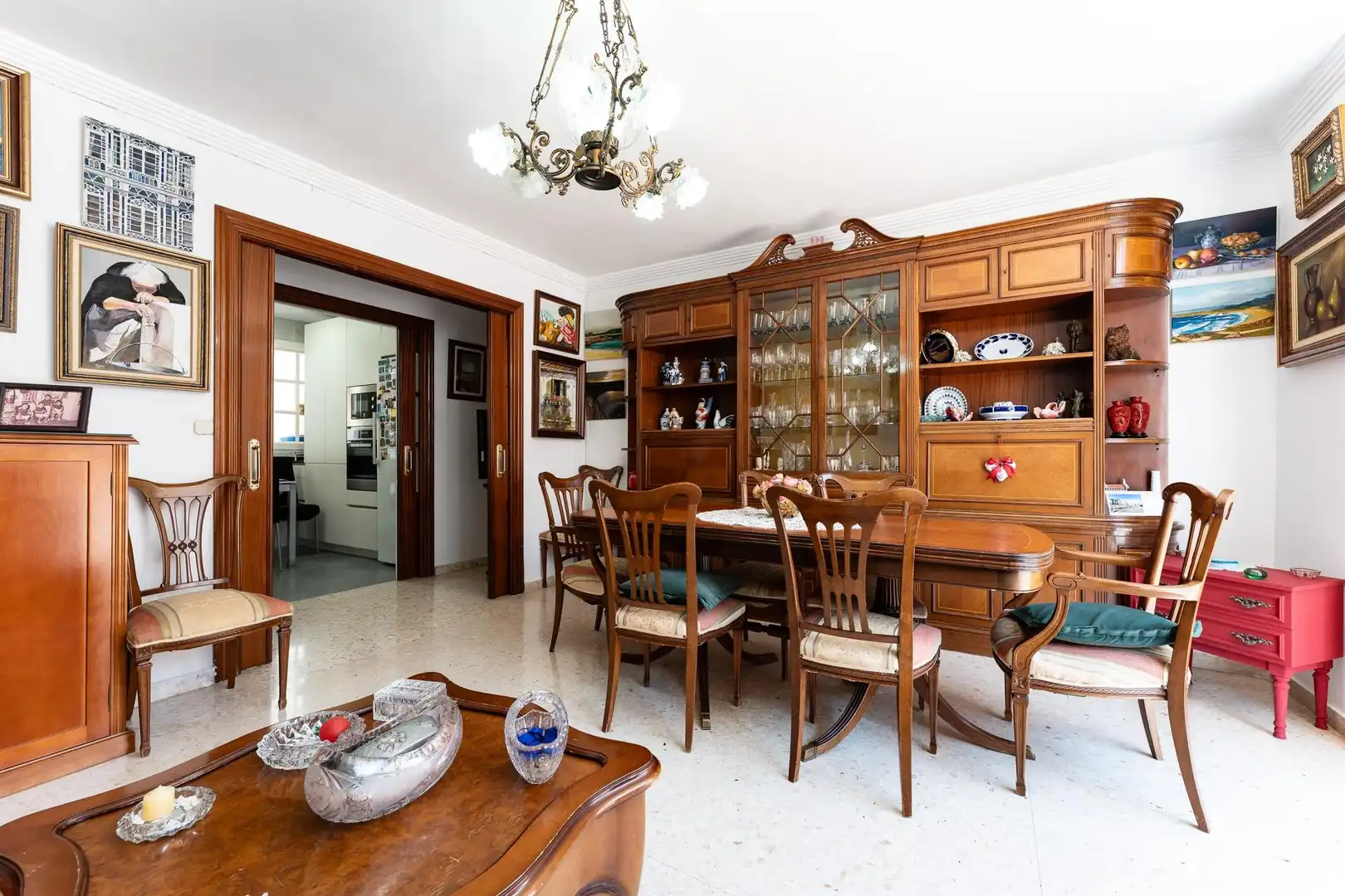 Dining room of Flat for sale in Málaga  with Air Conditioner and Heating